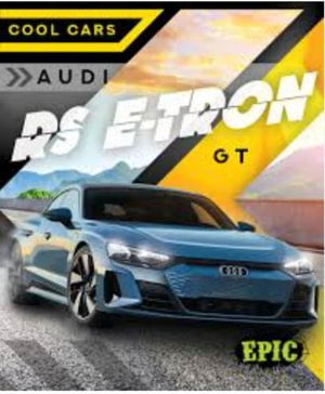 Cover for Kaitlyn Duling · Audi E-Tron GT RS - Cool Cars (Inbunden Bok) (2024)