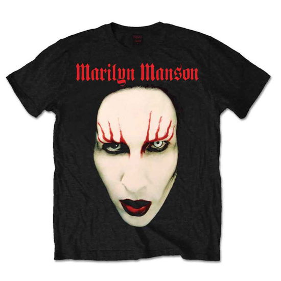 Cover for Marilyn Manson · Marilyn Manson Unisex T-Shirt: Red Lips (T-shirt)