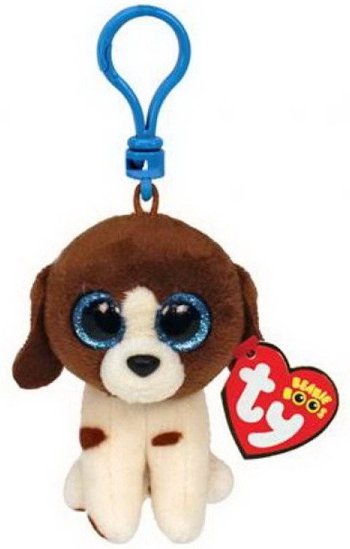 Cover for Ty Beanie · Boo Clip Muddles Brown 6 White Dog (Toys)