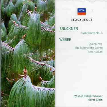 Cover for Horst Stein · Symphony No. 6 / Weber - Overt (CD) (2013)