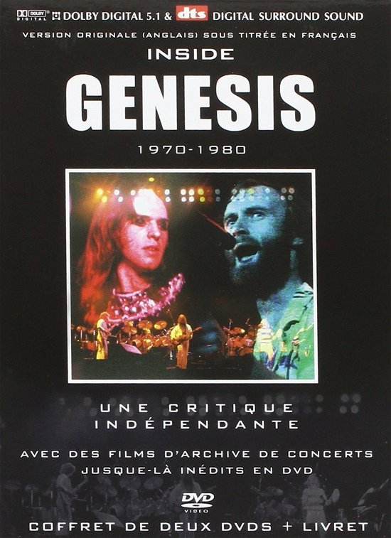 Cover for Genesis · 1970-1980 (2 dvd + Livret) (DVD) (2019)