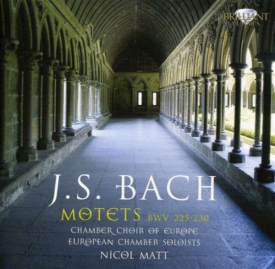 Cover for Bach / Chamber Choir of Europe / Matt · Motets (CD) (2010)