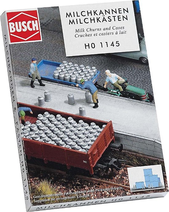 Cover for Busch · Milchkannen Mit Zubehor H0 (Legetøj)