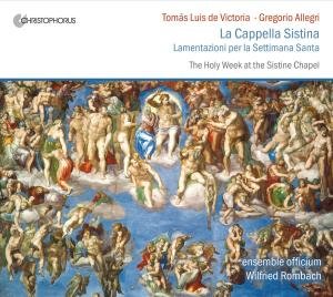 Cover for Victoria / Ensemble Officium / Allegri · La Cappella Sistina: Lamentazioni Per La Settima (CD) (2011)