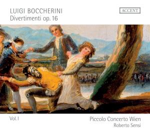 Divertimenti 1 - Boccherini / Piccolo Concerto Wien / Sensi - Musik - Accent Records - 4015023242456 - 29 mars 2011