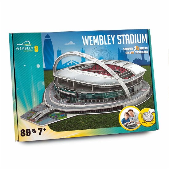 Wembley 3D Stadium Puzzle - England - Jogo de tabuleiro - ENGLAND - 5012822038456 - 28 de outubro de 2019
