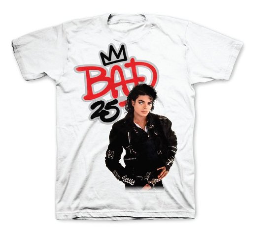 Bad Photo 25th Logo - X LARGE - Michael Jackson - Merchandise - BRAVADO - 5023209569456 - September 17, 2012