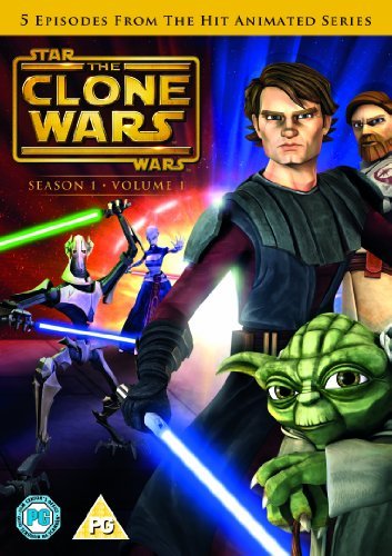 Star Wars The Clone Wars Season 1 - Volume 1 - Movie - Películas - Warner Bros - 5051892021456 - 23 de agosto de 2010