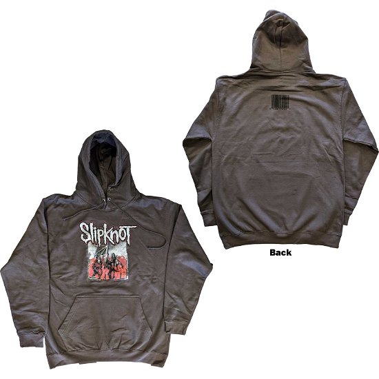 Slipknot Unisex Pullover Hoodie: Self-Titled (Back Print) - Slipknot - Produtos -  - 5056561056456 - 