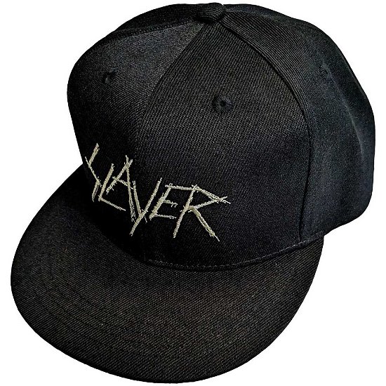 Cover for Slayer · Slayer Unisex Snapback Cap: Scratchy Logo (CLOTHES)