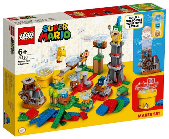 Cover for 71380 · LEGO« Super Mario - Baumeister-Set für eigene Aben (Tillbehör) (2024)