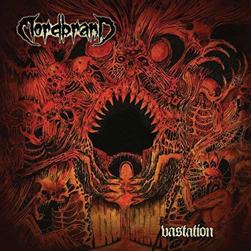 Cover for Mordbrand · Vastation (LP) (2016)