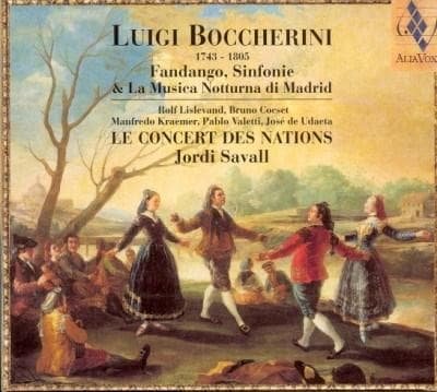 Cover for L. Boccherini · Fandango, Sinfonie &amp; La M (CD) (2008)