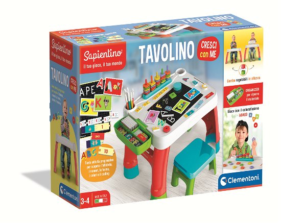 Cover for Clementoni: Sapientino Made In Italy Tavolino Cresci Con Me (Toys)