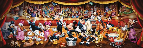 Cover for Clementoni · Puslespil Panorama Disney Orchestra New F, 1000 brikker (Jigsaw Puzzle) (2023)