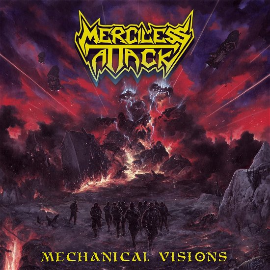 Cover for Merciless Attack · Mechanical Visions (CD) (2024)