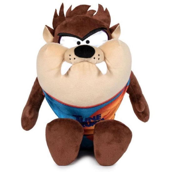 Space Jam 2 Tune Squad Taz plush toy 25cm Space Jam a New Legacy. Approximate size of seated plush - Warner Bros. - Marchandise - Famosa - 8410779096456 - 