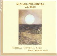 Cover for Kollontaj · Partitas For Violin Solo (CD) (2014)