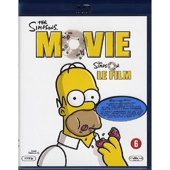 Cover for Simpsons Movie The (Blu-ray) (2010)