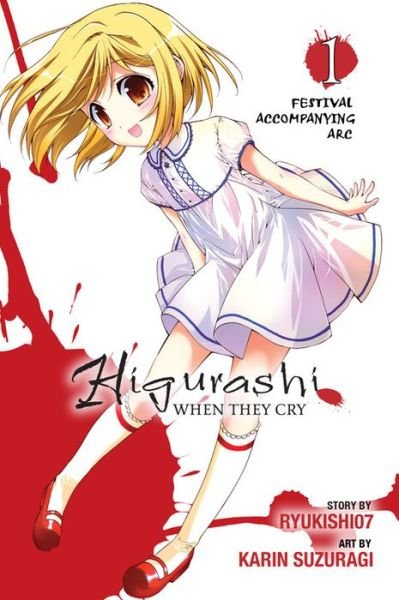 Cover for Ryukishi07 · Higurashi When They Cry: Festival Accompanying Arc, Vol. 1 - HIGURASHI WHEN THEY CRY (Taschenbuch) (2013)