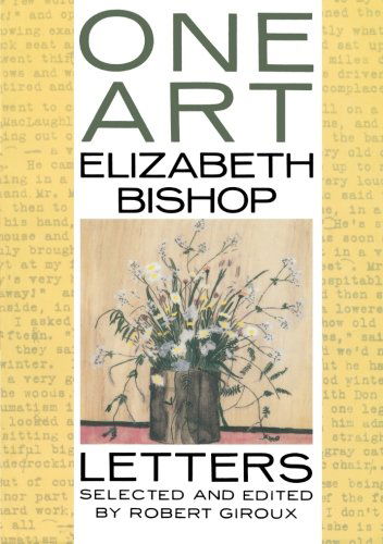 Cover for Elizabeth Bishop · One Art: Letters (Paperback Book) (1995)