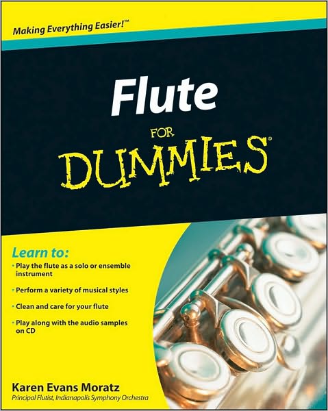 Cover for Karen Evans Moratz · Flute For Dummies (Book) (2009)