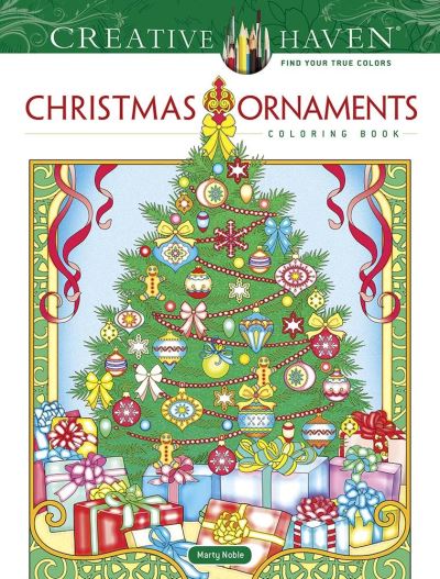 Creative Haven Christmas Ornaments Coloring Book - Creative Haven - Marty Noble - Livros - Dover Publications Inc. - 9780486845456 - 30 de outubro de 2020