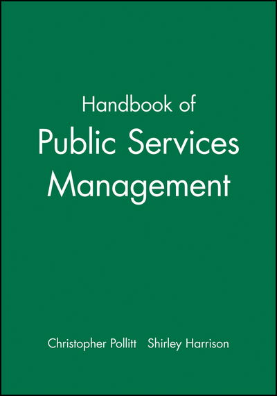 Cover for Pollitt · Handbook of Public Services Management (Paperback Book) (1993)