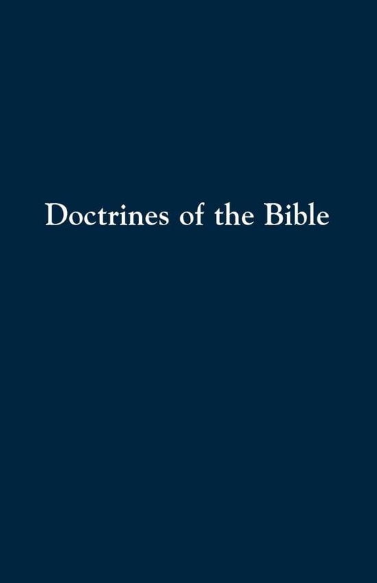 Cover for Daniel Kauffman · Doctrines of the Bible (Pocketbok) (1993)