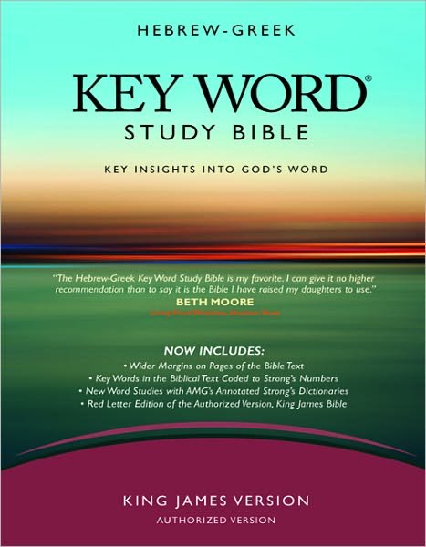 Cover for Spiros Zodhiates · Hebrew-greek Key Word Study Bible-kjv (None, Kjv Edition, Hardbound) (Cloth Book) (2008)