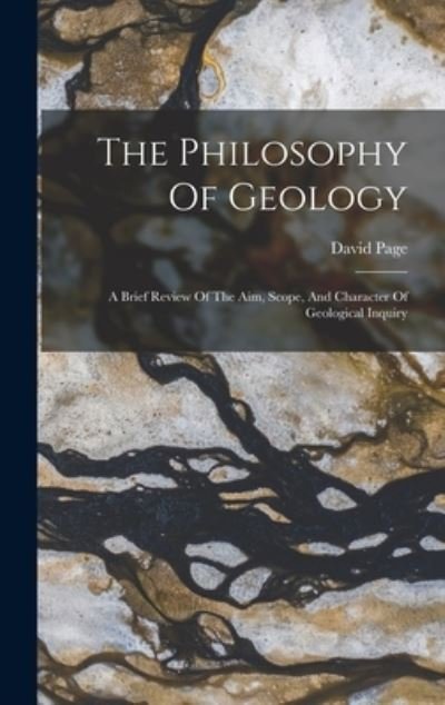 Cover for David Page · Philosophy of Geology (Bok) (2022)