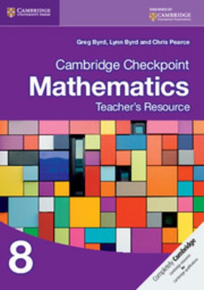 Cover for Greg Byrd · Cambridge Checkpoint Mathematics Teacher's Resource 8 (CD-ROM) (2013)