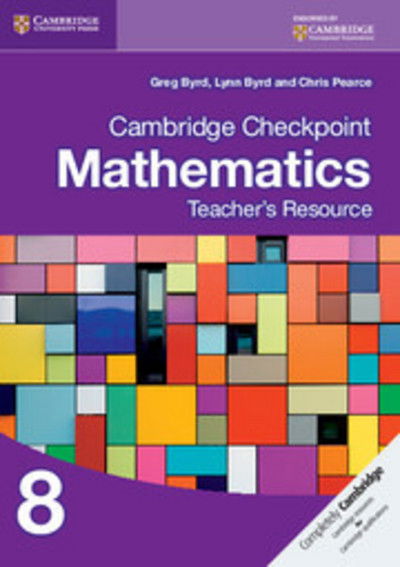 Cambridge Checkpoint Mathematics Teacher's Resource 8 - Greg Byrd - Jeux - Cambridge University Press - 9781107622456 - 10 janvier 2013