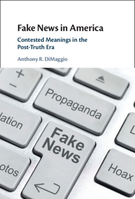 Cover for DiMaggio, Anthony R. (Lehigh University, Pennsylvania) · Fake News in America: Contested Meanings in the Post-Truth Era (Hardcover Book) (2023)