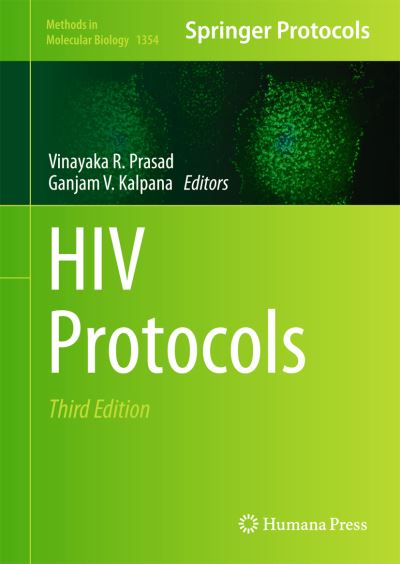 Cover for HIV Protocols - Methods in Molecular Biology (Hardcover Book) [3rd ed. 2016 edition] (2015)