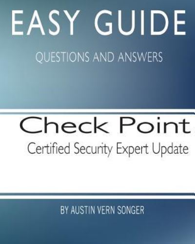 Cover for Austin Vern Songer · Easy Guide (Paperback Book) (2017)