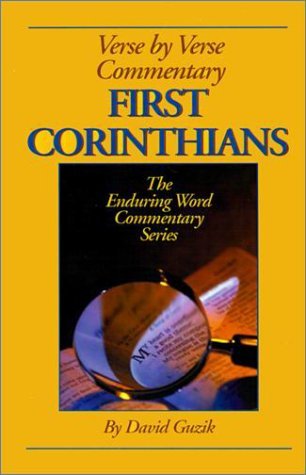Cover for David Guzik · 1st Corinthians - Enduring Word Commentary (Paperback Book) (2001)
