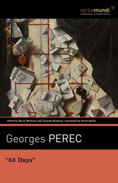 Cover for Georges Perec · 53 Days (Paperback Bog) (2015)