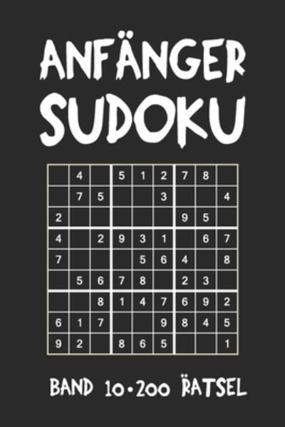 Cover for Tewebook Sudoku · Anfanger Sudoku Band 10 200 Ratsel (Taschenbuch) (2019)