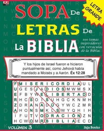 Cover for Jaja Books · SOPA de LETRAS de la BIBLIA, Volumen 3 (Paperback Bog) (2018)