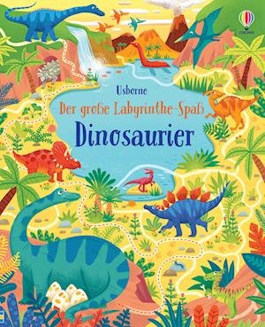 Der große Labyrinthe-Spaß: Dinosaurier - Sam Smith - Böcker - Usborne - 9781789417456 - 1 juli 2022