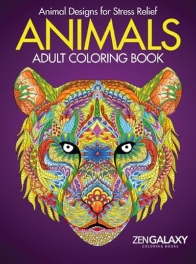 Cover for Zengalaxy Coloring Books · Adult Coloring Book (Hardcover Book) (2019)