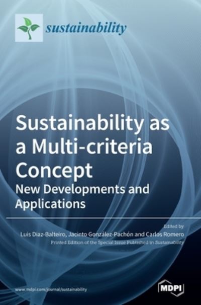 Cover for Luis Diaz-Balteiro · Sustainability as a Multi-criteria Concept (Hardcover Book) (2020)