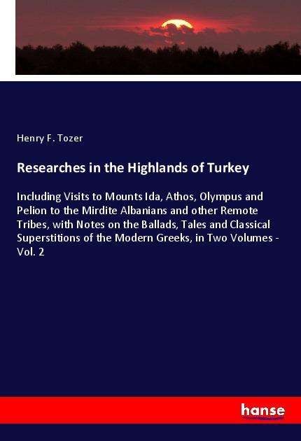 Cover for Tozer · Researches in the Highlands of Tu (Book)