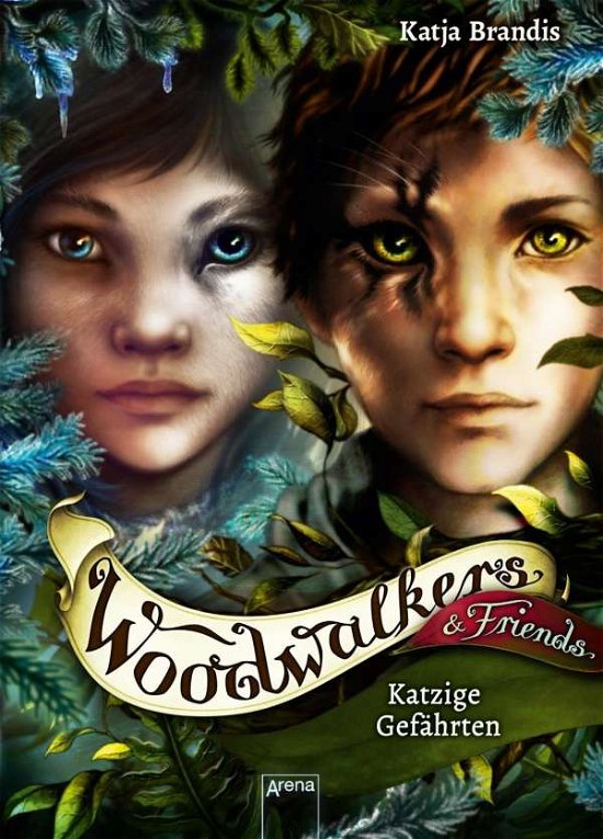 Cover for Katja Brandis · Woodwalkers &amp; friends Katzige Gefahrten (Hardcover bog) (2020)