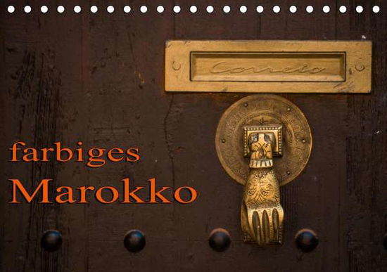 Cover for Wechsler · Farbiges Marokko (Tischkalende (Book)