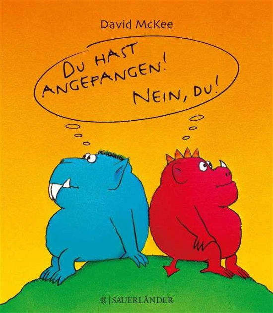 Cover for D. McKee · Du hast angefangen,Nein.Mini (Book) (2011)