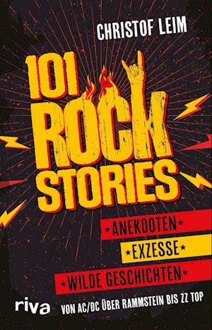 Cover for Christof Leim · 101 Rock Stories (Paperback Book) (2022)