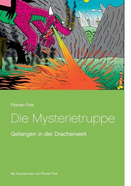 Cover for Florian Fink · Die Mysterietruppe: Gefangen in der Drachenwelt (Pocketbok) (2017)