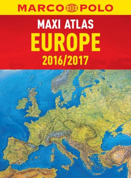 Cover for Marco Polo · Europe Maxi Atlas (Spiral Book) (2016)